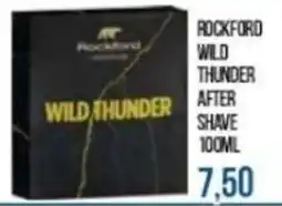 Beauty Si Rockford Wild Thunder After Shave offerta