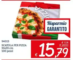 Zona SCATOLA PER PIZZA offerta