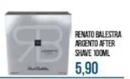 Beauty Si RENATO BALESTRA ARGENTO AFTER SHAVE offerta