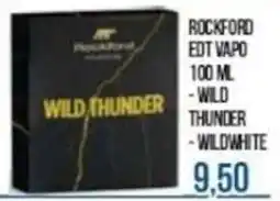 Beauty Si Rockford EDT VAPO WILD THUNDER offerta