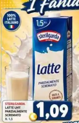 MercADone Sterilgarda Latte UHT Parzialmente Scremato offerta