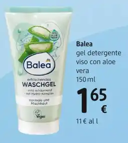 dm drogerie markt Balea gel detergente viso con aloe vera offerta