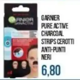Beauty Si GARNIER PURE ACTIVE CHARCOAL STRIPS CEROTTI ANTI-PUNTI NERI offerta