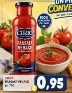 MercADone Passata verace Cirio offerta