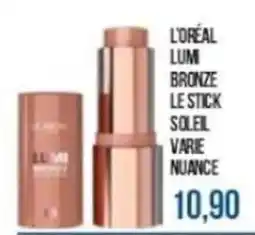 Beauty Si L'ORÉAL LUMI BRONZE LE STICK SOLEIL offerta