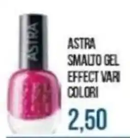 Beauty Si ASTRA SMALTO GEL EFFECT VARI COLORI offerta