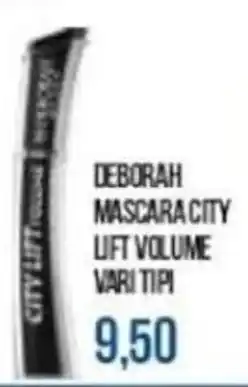 Beauty Si DEBORAH MASCARA CITY LIFT VOLUME offerta