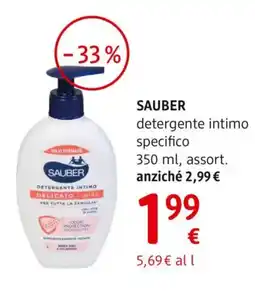 dm drogerie markt SAUBER detergente intimo specifico offerta