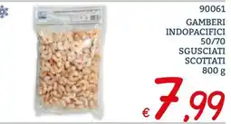 Zona GAMBERI INDOPACIFICI offerta