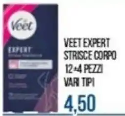 Beauty Si Veet Expert Strisce Corpo offerta