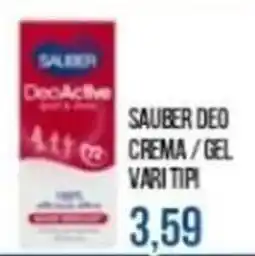 Beauty Si SAUBER DEO CREMA / GEL offerta