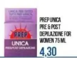 Beauty Si PREP UNICA PRE & POST DEPILAZIONE FOR WOMEN offerta