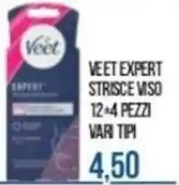Beauty Si VEET EXPERT STRISCE VISO offerta