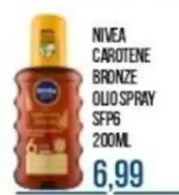 Beauty Si NIVEA CAROTENE BRONZE OLIO SPRAY offerta