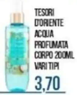 Beauty Si Tesori d'Oriente Acqua Profumata Corpo offerta