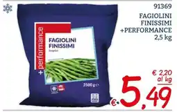 Zona FAGIOLINI FINISSIMI +performance offerta