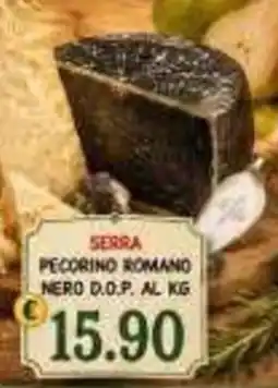 MercADone SERRA PECORINO ROMANO NERO D.O.P. offerta