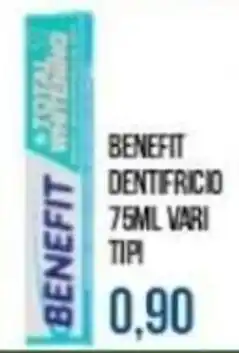 Beauty Si Benefit dentifricio offerta