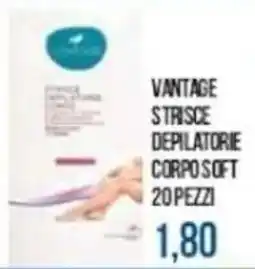 Beauty Si Vantage Strisce Depilatorie Corpo Soft offerta