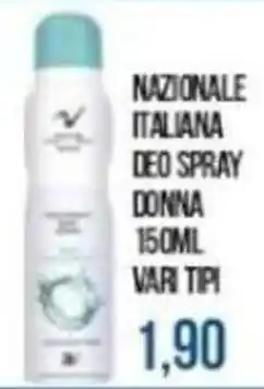 Beauty Si NATIONALE ITALIANA DEO SPRAY DONNA offerta