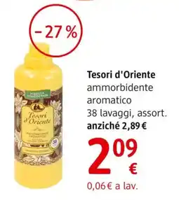 dm drogerie markt Tesori d'Oriente ammorbidente aromatico offerta