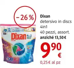 dm drogerie markt Dixan detergente in dischi 4in1 offerta