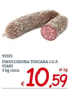 Zona FINOCCHIONA TOSCANA I.G.P. VIANI offerta