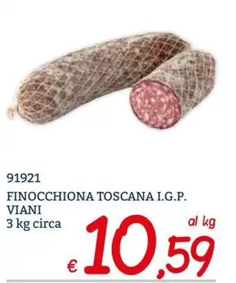Zona FINOCCHIONA TOSCANA I.G.P. VIANI offerta