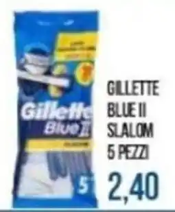 Beauty Si Gillette Blue II Slalom offerta