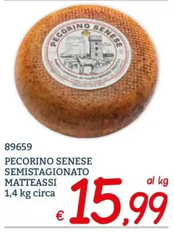PECORINO SENESI SEMISTAGIONATO MATTEASSI
