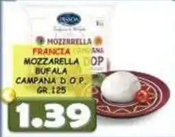 MercADone Mozzarella Bufala Campana D.O.P. offerta