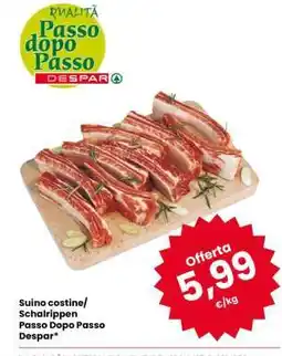 Eurospar Suino costine/Schalrippen offerta