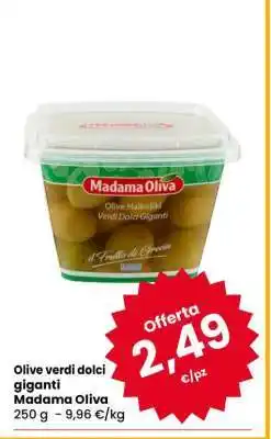 Eurospar Olive verdi dolci giganti offerta