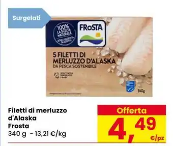 Eurospar Filetti di Merluzzo d'Alaska offerta