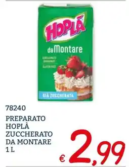 Zona PREPARATO HOPLÀ ZUCCHERATO DA MONTARE offerta