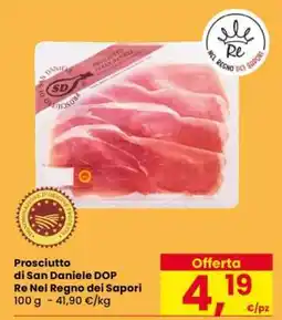 Eurospar Prosciutto di San Daniele DOP offerta