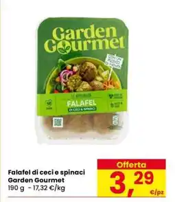 Eurospar Falafel di ceci e spinaci offerta