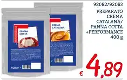Zona performance Panna Cotta offerta