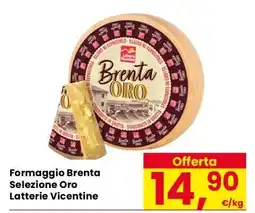 Eurospar Formaggio Brenta Selezione Oro offerta