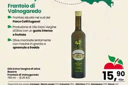 Eurospar Olio Extra Vergine di oliva Rasara offerta