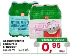 Eurospar Acqua frizzante o naturale offerta