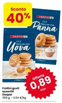 Eurospar Frollini gusti assortiti offerta