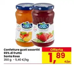 Eurospar Confetture gusti assortiti 65% di frutta offerta