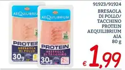 Zona Bresaola di pollo/tacchino Protein Aequilibrium AIA offerta