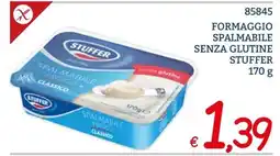 Zona Formaggio spalmabile senza glutine Stuffer offerta