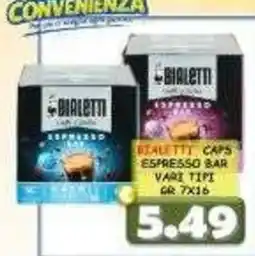 MercADone Bialetti Caps Espresso Bar offerta