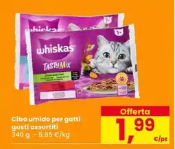 Eurospar whiskas Tasty Mix offerta