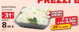 Carrefour ANELLI DI TOTANO offerta