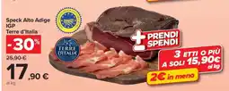 Carrefour Speck Alto Adige IGP offerta