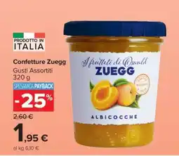 Carrefour Confetture Zuegg offerta